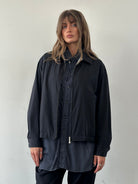 Yves Saint Laurent Logo Bomber Jacket - M/L - SYLK