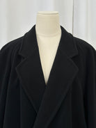 Vintage 1990s Wool Cashmere Double Breasted Coat - XL - SYLK