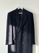 Pierre Cardin Wool Cashmere Double Breasted Floor Length Coat - XL - SYLK
