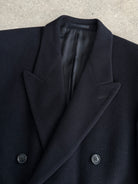 Pierre Cardin Wool Cashmere Double Breasted Floor Length Coat - XL - SYLK