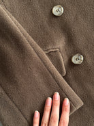 Max Mara Pure Wool Double Breasted Coat - S - SYLK