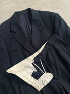 Vintage Linen Lyocel Single Breasted Suit - 40R/W32 - SYLK
