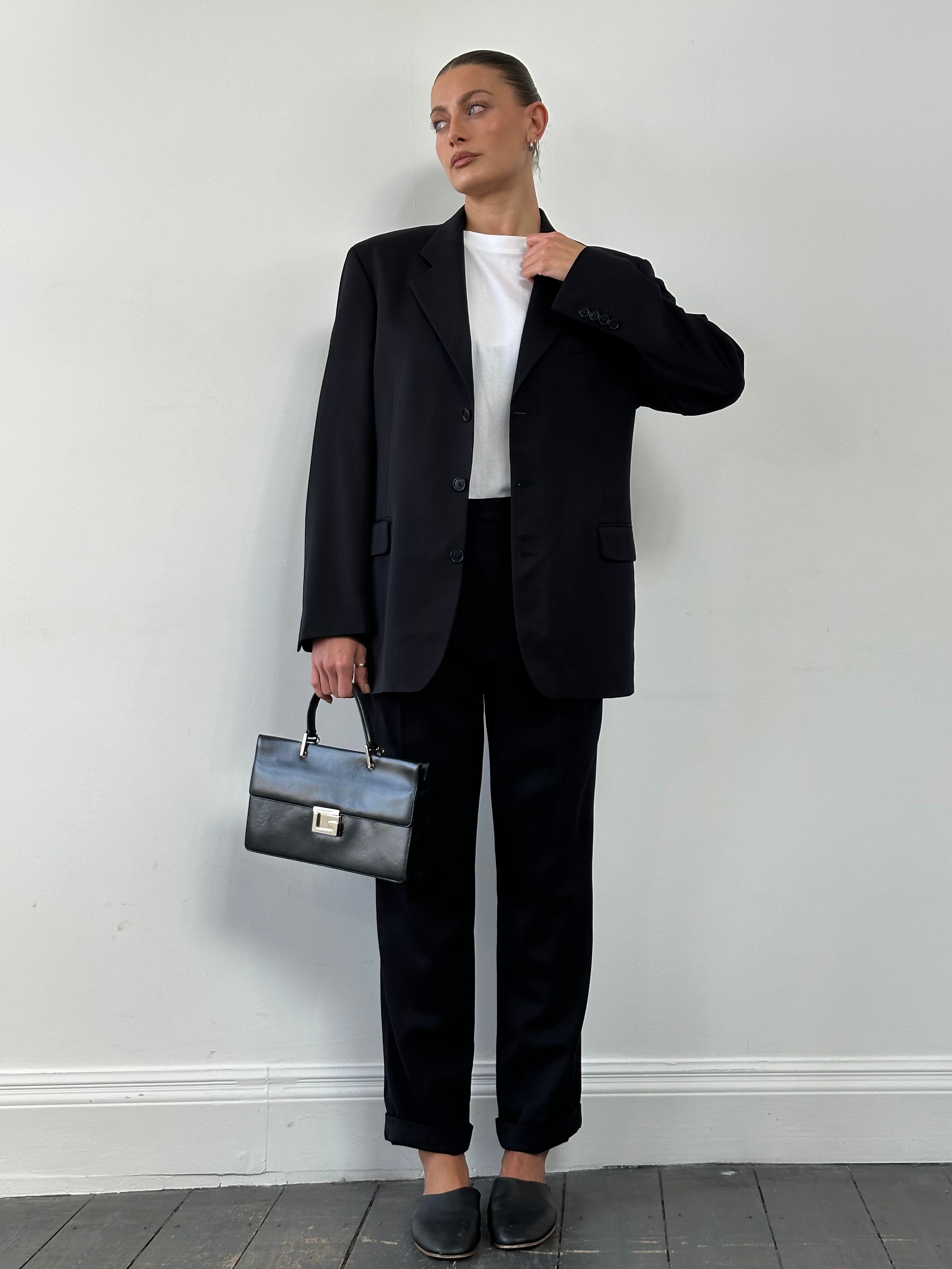 Yves Saint Laurent Pure Wool Single Breasted Breasted Suit - 38R/W28 - SYLK