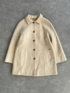 Marella 80s Wool Double Faced Single Breasted Coat - M - SYLK