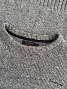 Pierre Cardin Logo Speckle Knitted Jumper - L/XL - SYLK