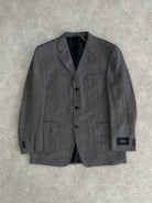 Versace Classic V2 90s Pure Wool Woven Blazer - 42R/XL - SYLK