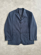 Vintage 1990s Wool Blend Single Breasted Blazer - 48R/XXXL - SYLK