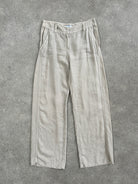 Marella 2000s Low Waisted Straight Leg Trousers - W28 - SYLK