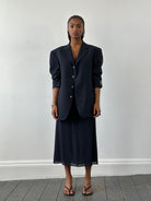 Versace Classic V2 1990s Bespoke Button Single Breasted Blazer - 42R/XL - SYLK