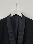 Italian Vintage Pure Wool Shawl Tuxedo Blazer - XL/XXL - SYLK