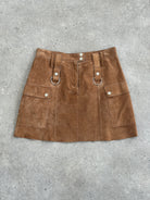 Conbipel Suede Mini Skirt - W28 - SYLK