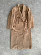Max Mara Wool Camel Hair Double Breasted Coat - M/L - SYLK