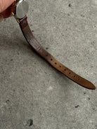 Pulsar 1990s Gold Tone Round Quartz Watch - SYLK