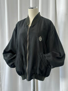 Vintage 1990s Pure Silk Bomber Jacket - M/L - SYLK
