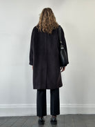 Max Mara Wool Cashmere Single Breasted Coat - L - SYLK
