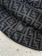 Fendi FF Monogram Print Beanie Hat - SYLK