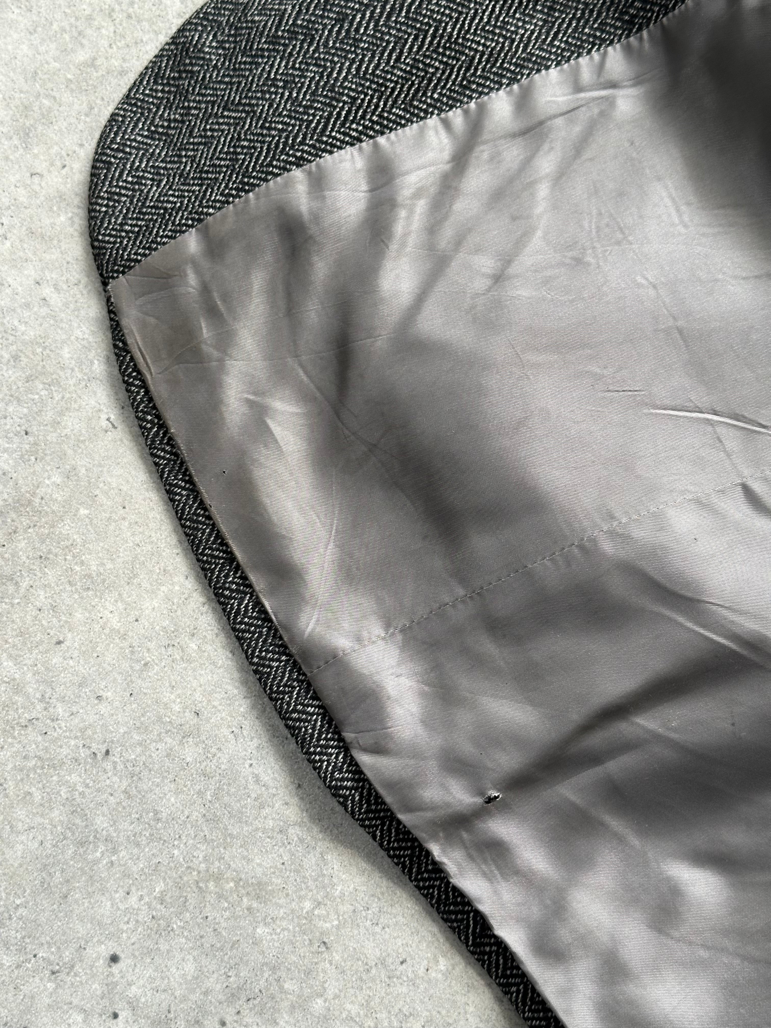 Loro Piana 1990s Wool Cashmere High Neck Blazer - 38R/L - SYLK