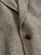 Pendleton 80s Tweed Virgin Wool Single Breasted Blazer - XL - SYLK
