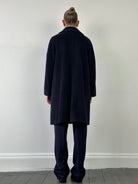 Max Mara Wool Cashmere Double Breasted A-Line Coat - L - SYLK