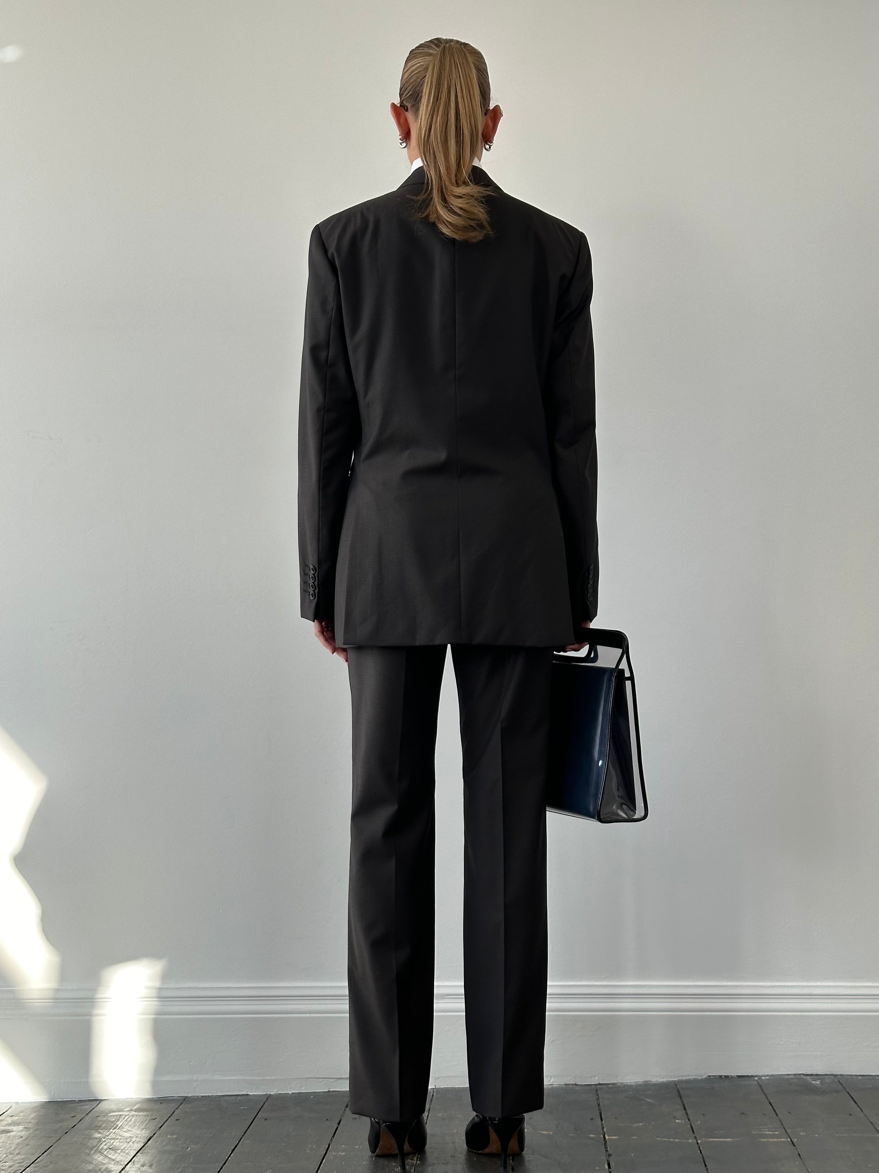 Kenzo Pure Wool Single Breasted Suit - 38R/W32 - SYLK