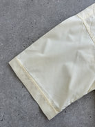 Yves Saint Laurent 1990s Cotton Short Sleeve Logo Shirt - L - SYLK
