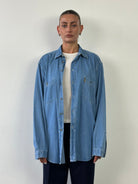 Armani Jeans Denim Logo Shirt - XL - SYLK