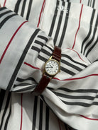 Pulsar 1990s Gold Tone Round Quartz Watch - SYLK