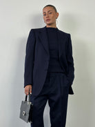 Italian Vintage Circa 90s Pure Wool Single Breasted Blazer - 38R/M - SYLK