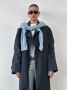 Christian Dior Monsieur Double Breasted Trench Coat - XL - SYLK