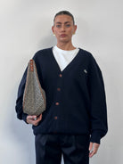 Lacoste Wool Logo Knitted Cardigan - XL/XXL - SYLK