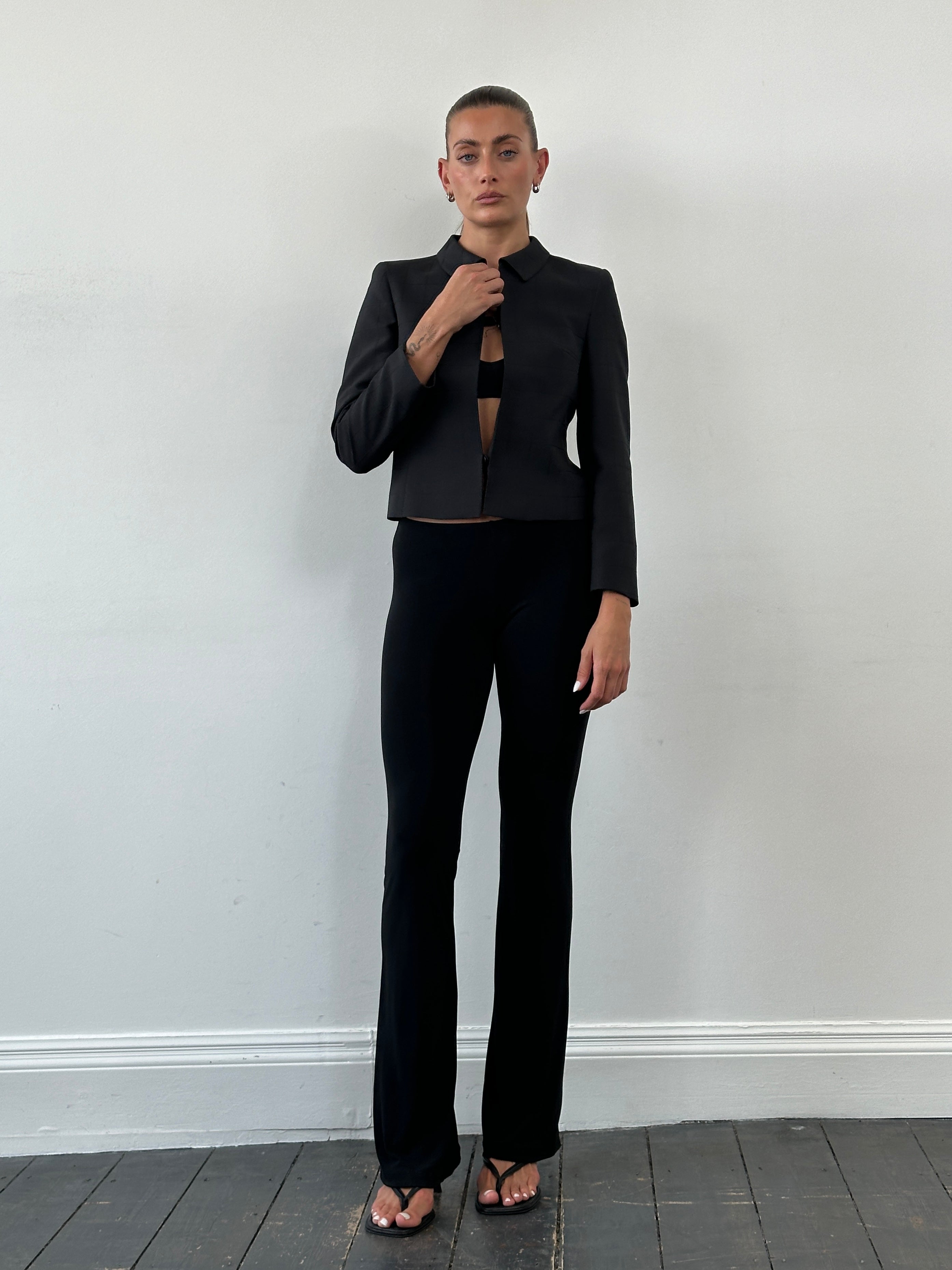 Italian Vintage Flared Leggings - SYLK