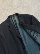 Yves Saint Laurent 90s Wool Single Breasted Blazer - 40R/L - SYLK
