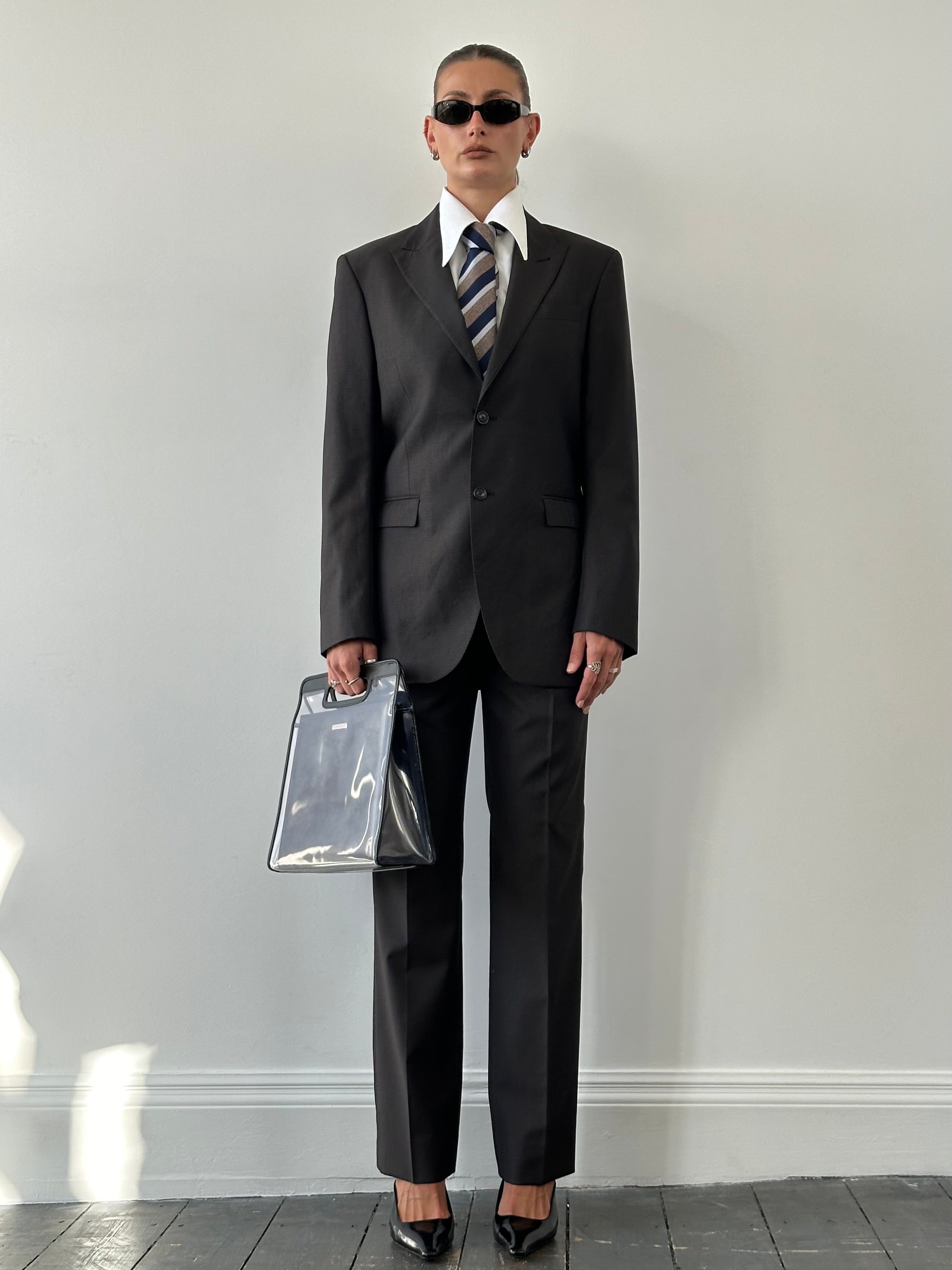 Kenzo Pure Wool Single Breasted Suit - 38R/W32 - SYLK