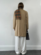 Burberry Pure Cashmere Double Faced Single Breasted Coat - L - SYLK