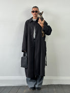 Chaps Ralph Lauren Bleated Trench Coat - XXL - SYLK