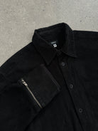 Versace Versus 00s Corduroy Zip Shirt - S - SYLK