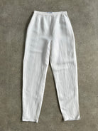 Max Mara Linen Tapered Leg High Waisted Trousers - W24 - SYLK