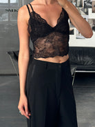 Vintage 2010s Lace Bralette Top - L - SYLK