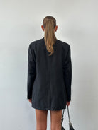 Yves Saint Laurent 90s Pure Wool Single Breasted Blazer - 40R/XL - SYLK