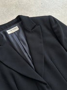 Giorgio Armani 1990s Pure Wool Single Breasted Coat - S - SYLK