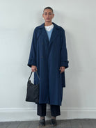 London Fog Wool Belted Trench Coat - XL - SYLK