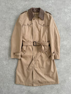 Christian Dior Monsieur Cotton Single Breasted Belted Trench Coat - M - SYLK