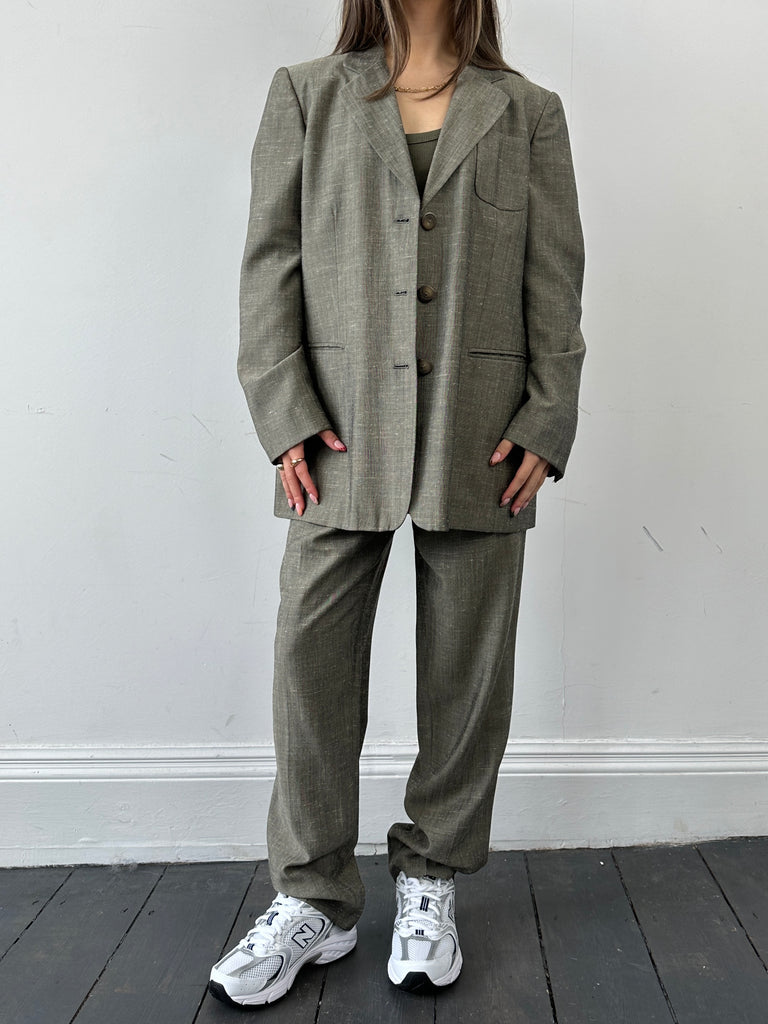 Italian Vintage Wool Suit - XS/S - SYLK