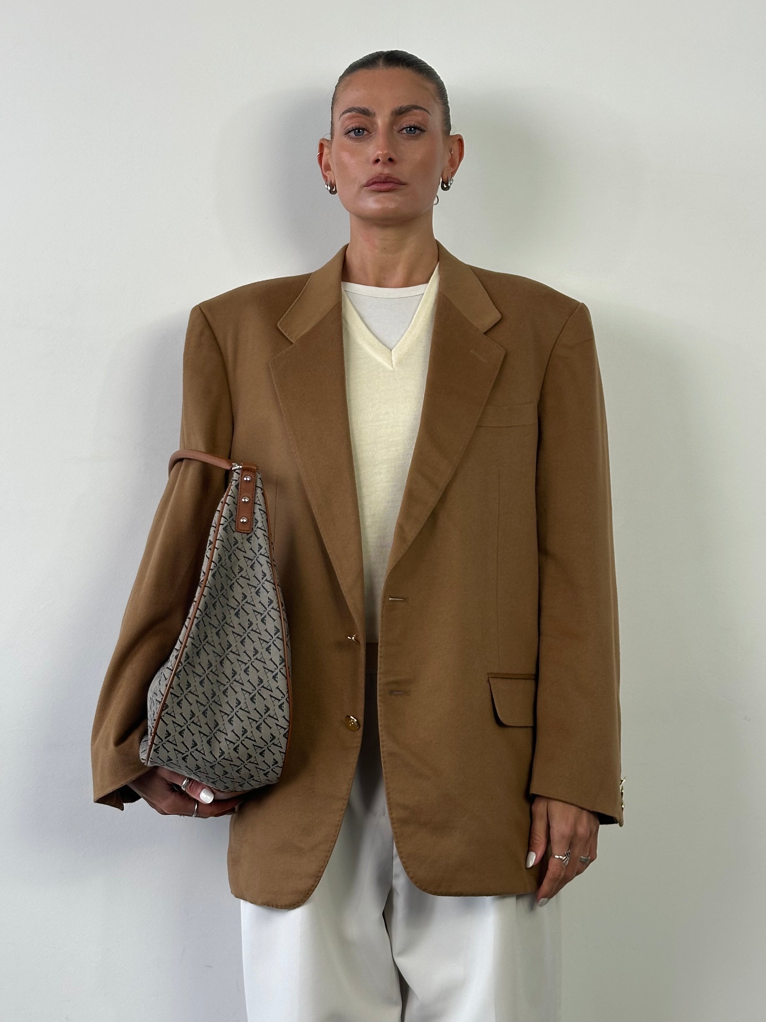 Ballantyne x Loro Piana Pure Cashmere Bespoke Button Blazer - XL - SYLK