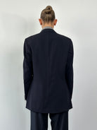 Burberry Bespoke Button Pure Wool Double Breasted Blazer - L - SYLK