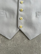 Vintage Pure Wool Tailored Waistcoat - M/L - SYLK