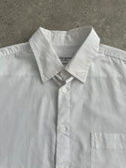 Yves Saint Laurent 00s Cotton Short Sleeve Logo Shirt - L - SYLK