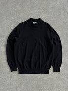 Valentino Pure Wool Logo Turtle Neck Jumper - M/L - SYLK