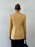 Giorgio Armani Black Label Pure Wool Fitted Blazer - S/M - SYLK