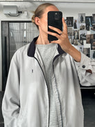 Yves Saint Laurent 1990s Logo Hooded Jacket - XL - SYLK